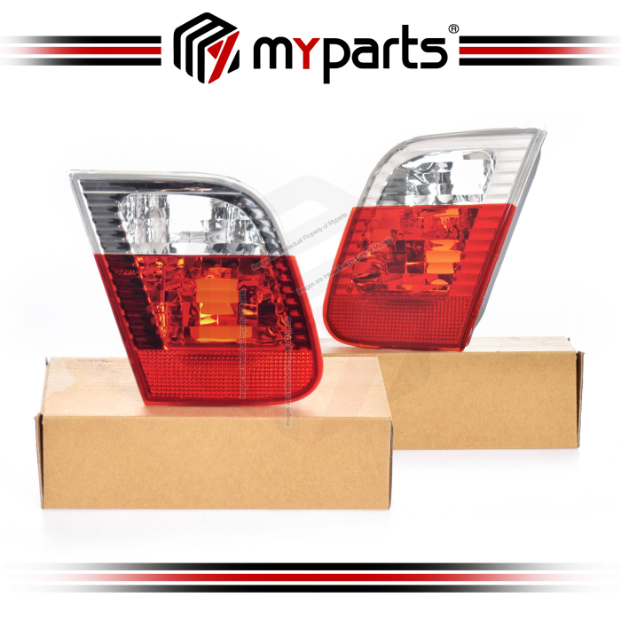 Tail Light Inner Clear Lens On Top Sedan (Set LH+RH)