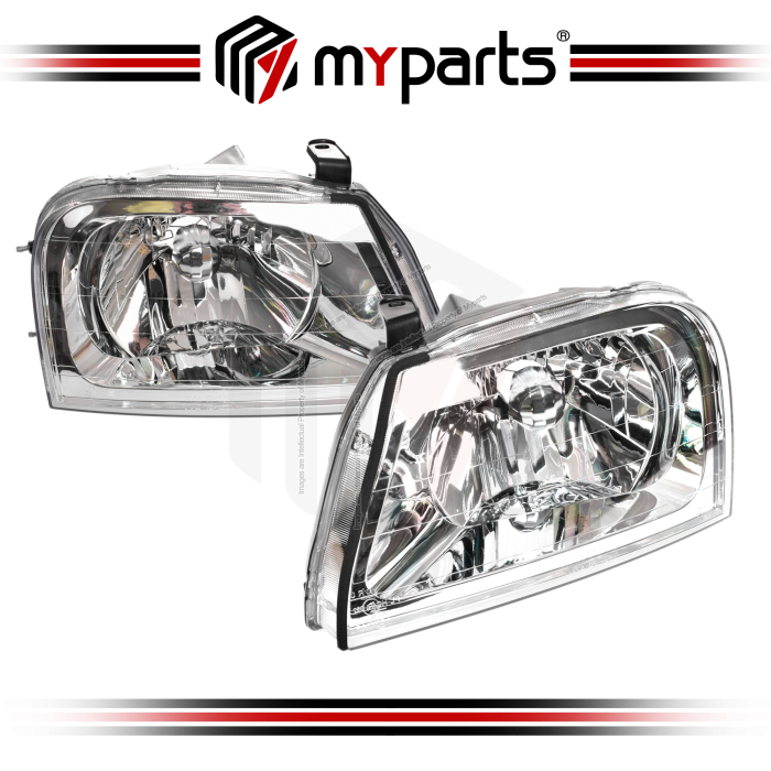 Head Light Big Crystal Type (Set LH+RH)