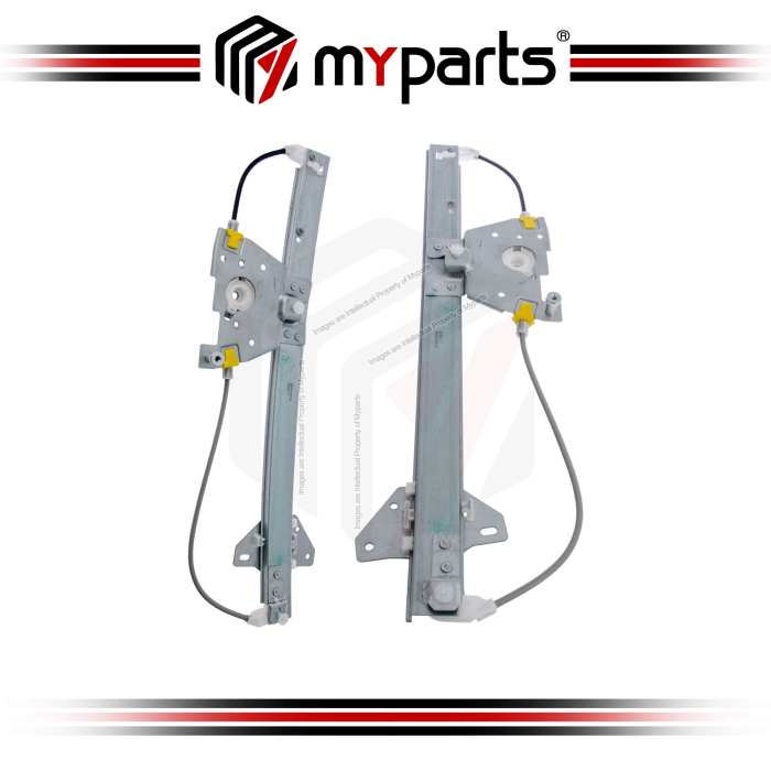 Myparts Fits Ford Kuga MK2 2013~2016 | REAR (No Motor) Electric Power Window Gear Regulator Door | Set LH Left Hand Side + RH Right Hand Side