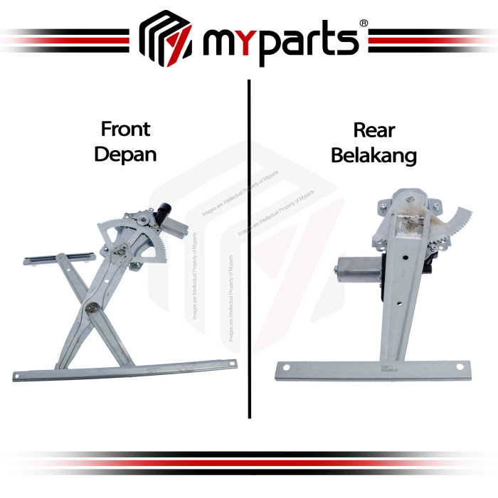 Door Window Regulator Front OR Rear (With Motor)