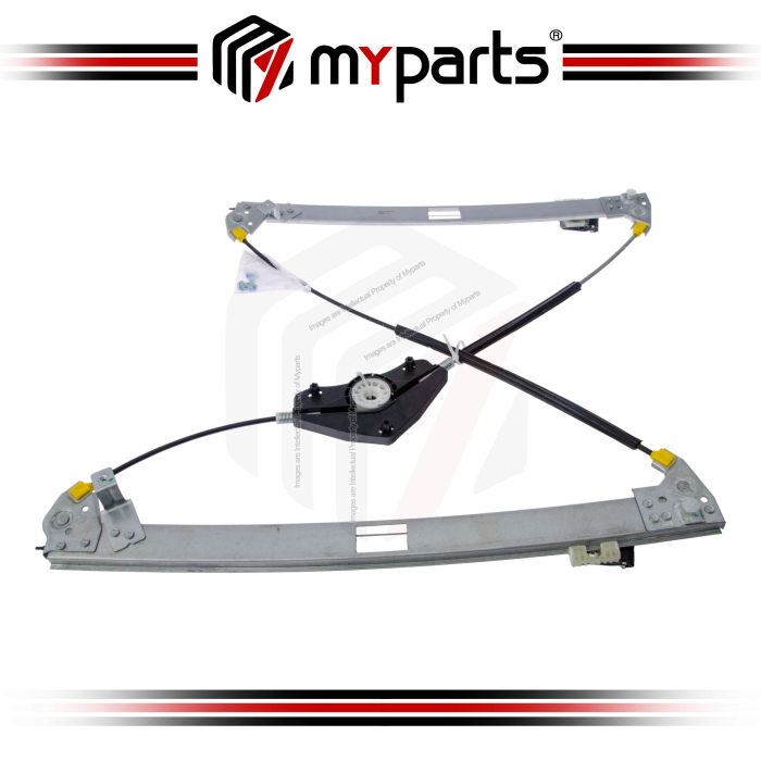 Myparts Fits VW Volkswagen Sharan 7N 2011~2023 | (No Motor) FRONT Power Window Gear Regulator Door | LH Left Hand (Passenger Side)