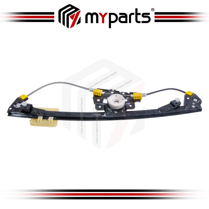 Myparts Fits BMW X6 E71 2007~2014 | REAR (No Motor) Electric Power Window Regulator Door Gear | RH Right Hand (Driver Side)