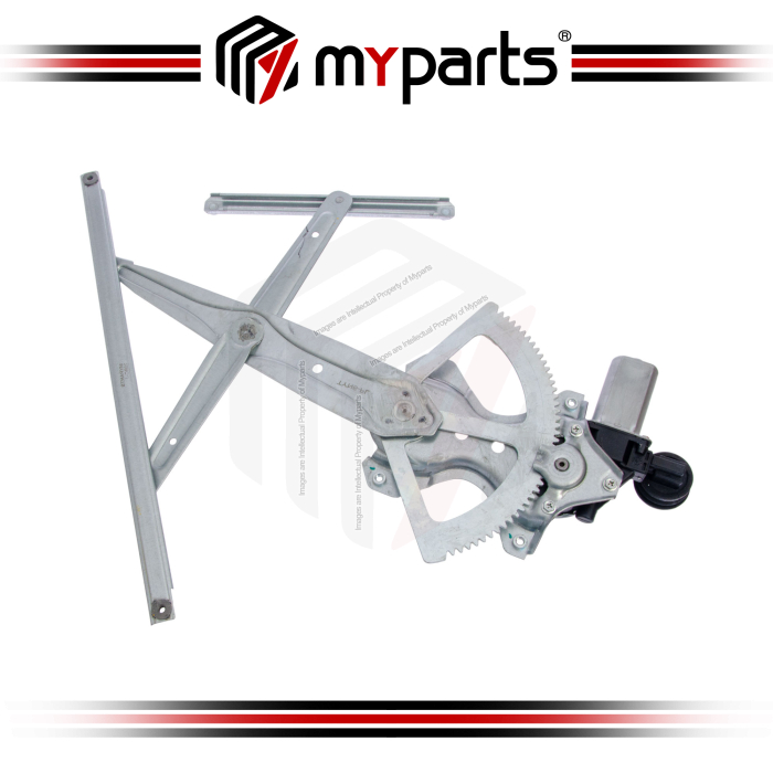Myparts Fits Toyota Hilux Vigo KUN25 2005~2015 | Front (6Pins Motor) Electric Window Gear Regulator Door | LH Left Hand (Passenger Side)