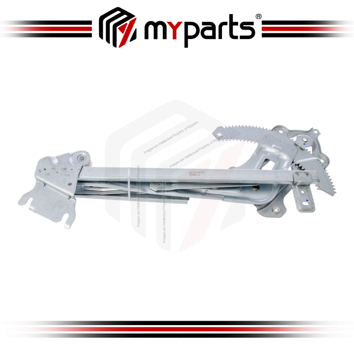 Myparts Fits Subaru Forester SG 2002~2008 FRONT (No Motor) Electric Power Window Gear Regulator Door | LH Left Hand Side (Passenger Side)