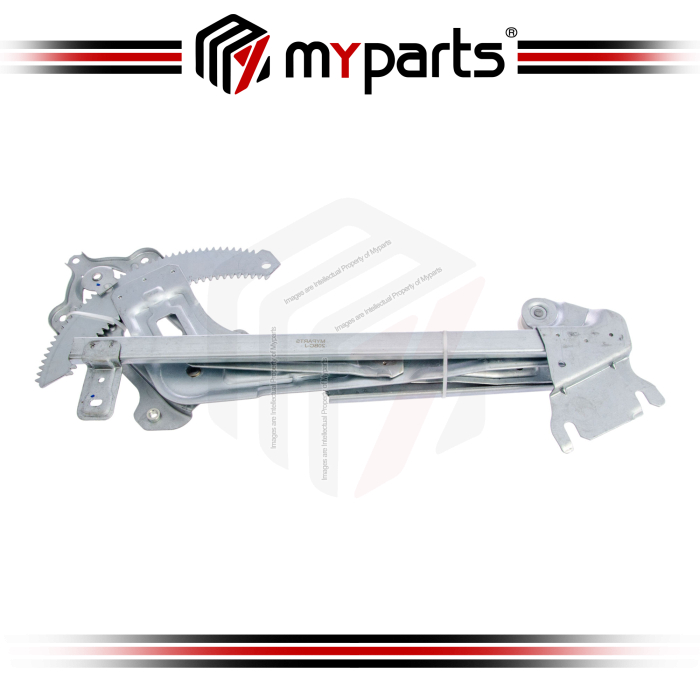 Myparts Fits Subaru Forester SG 2002~2008 FRONT (No Motor) Electric Power Window Gear Regulator Door | RH Right Hand Side (Driver Side)