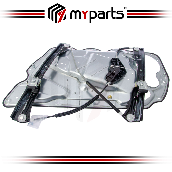 Myparts Fits VW Volkswagen Passat B6 3C 2004~2010 | FRONT (No Motor) Power Window Gear Regulator Door | LH Left Hand (Passenger Side)