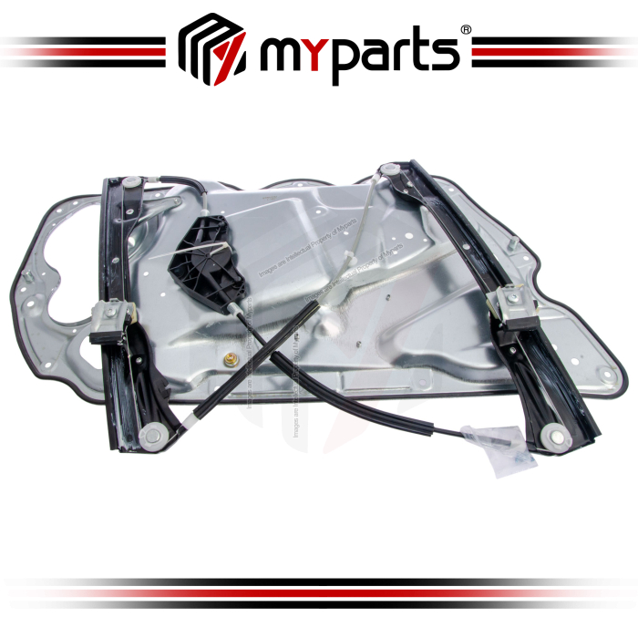 Myparts Fits VW Volkswagen Passat B6 3C 2004~2010 | FRONT (No Motor) Power Window Gear Regulator Door | RH Right Hand (Driver Side)