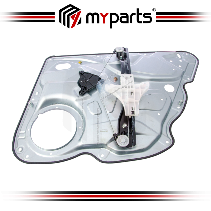 Myparts Fits VW Volkswagen Passat B6 3C 2004~2010 | REAR (No Motor) Power Window Gear Regulator Door | LH Left Hand (Passenger Side)