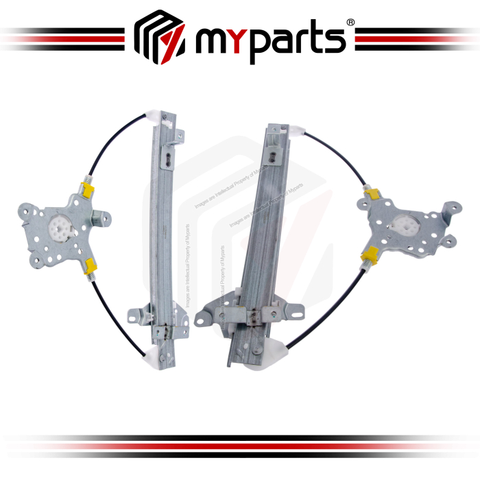 Door Window Regulator Rear (No Motor) (Set LH+RH)