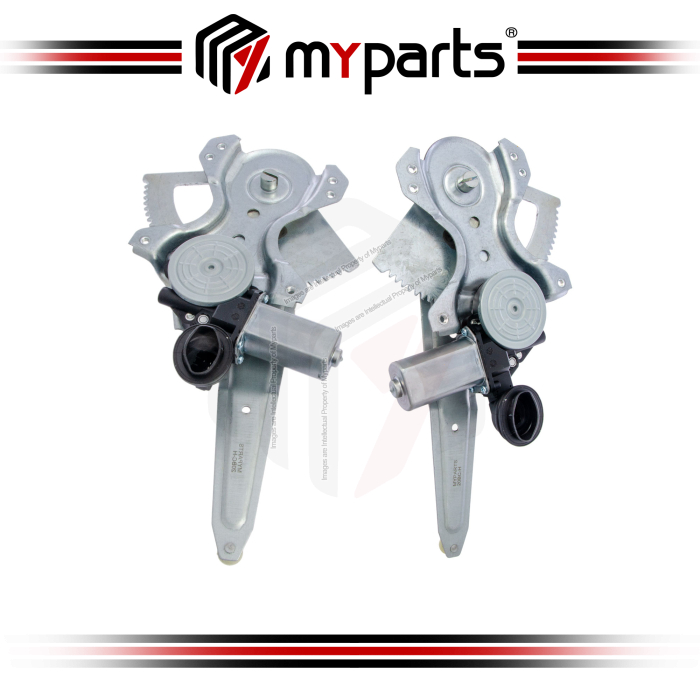 Door Window Regulator Rear (With Motor) (Set LH+RH)