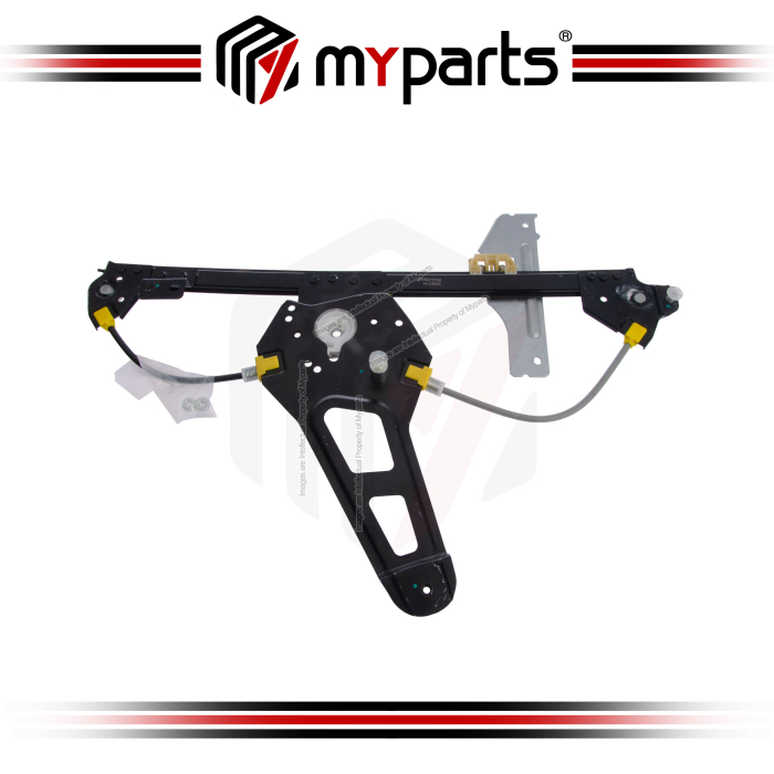 Myparts Fits Peugeot T87 5008 2009~2017 | Front (No Motor) Electric Power Window Gear Regulator Door | RH Right Hand (Driver Side)