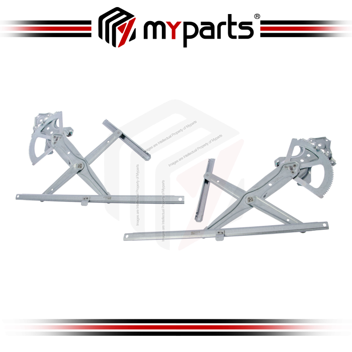 Myparts Toyota RAV4 RAV-4 ACA20 2Door 2000~2005 (No Motor) Power Window Gear Regulator Door | Set LH Left Hand Side + RH Right Hand Side