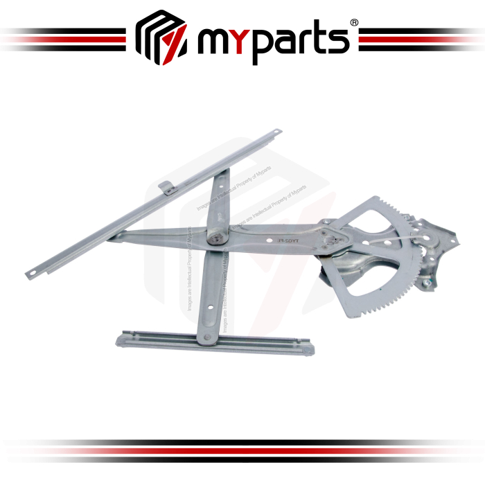 Door Window Regulator Front (4 Door, No Motor)