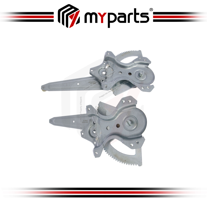 Myparts Fits Toyota Corolla Altis 2008~2013 E140 | REAR (No Motor) Electric Power Window Gear Regulator | Set LH Left Hand Side +  RH Right Hand Side