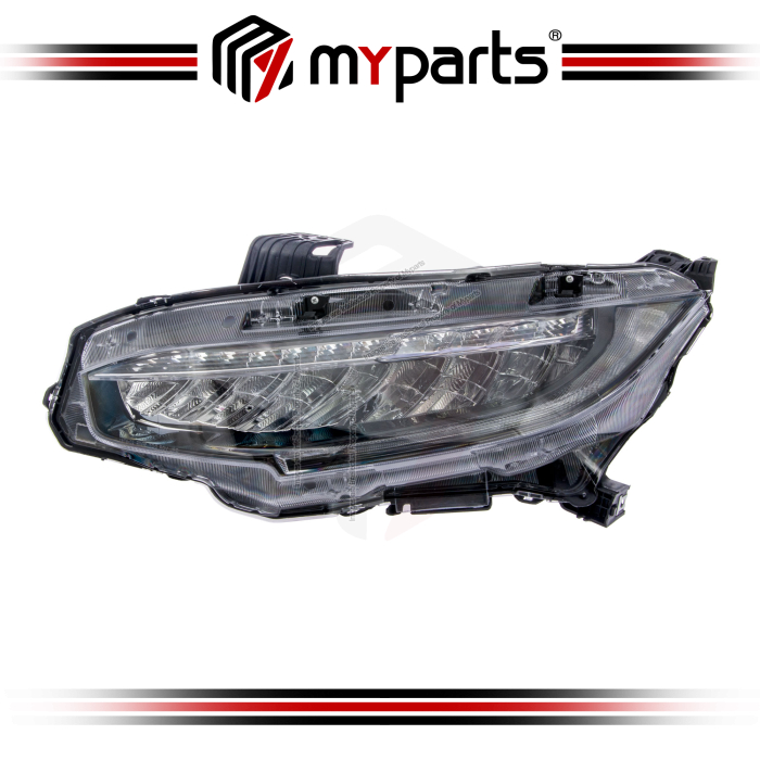 TYC Fits Honda Civic FC TEA Sedan 2016~2021 (High Spec Full LED) Headlamp Head Lamp Head Light Front | LH Left Hand (Passenger Side)