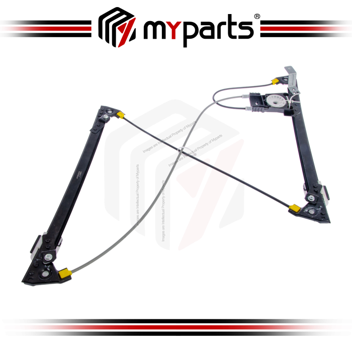 Myparts Fits Jaguar XF Series 2009~2015 | Front (No Motor) Electric Power Window Regulator Gear Door | RH Right Hand (Driver Side)
