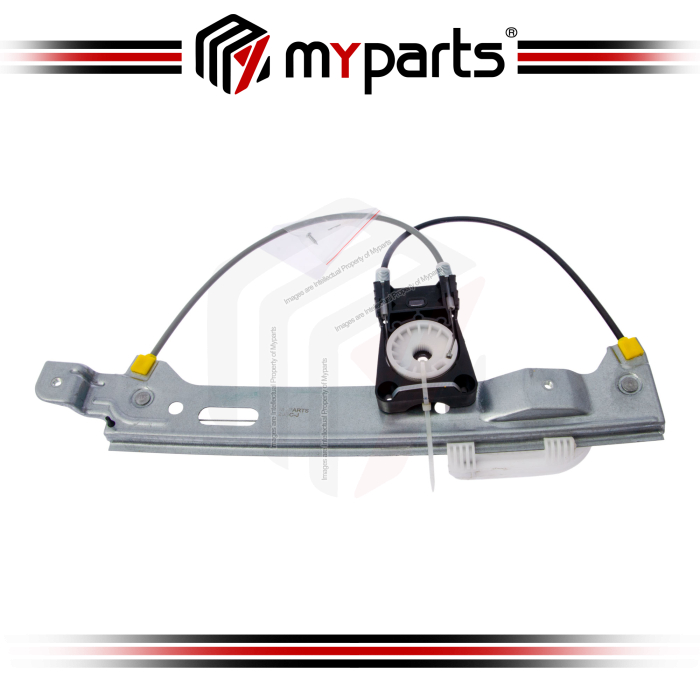 Myparts Fits Jaguar XF Series 2009~2015 | REAR (No Motor) Electric Power Window Regulator Gear Door | LH Left Hand (Passenger Side)