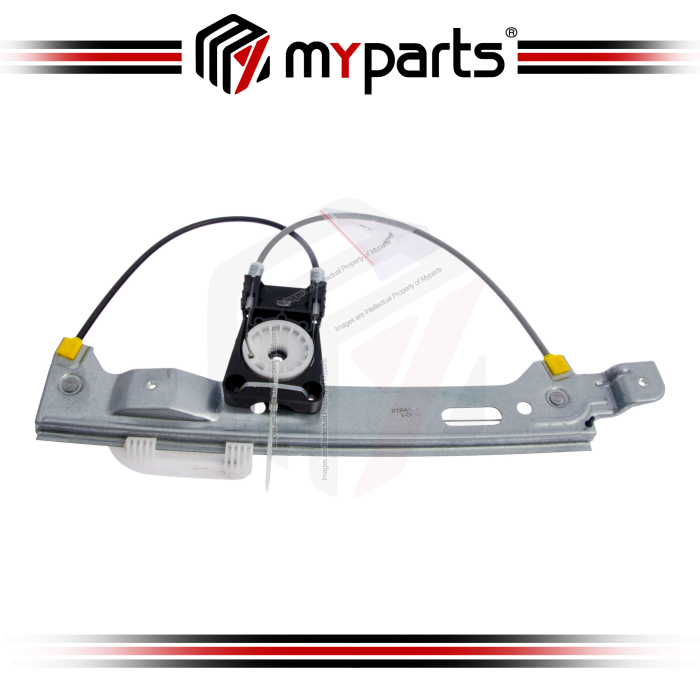 Myparts Fits Jaguar XF Series 2009~2015 | REAR (No Motor) Electric Power Window Regulator Gear Door | RH Right Hand (Driver Side)