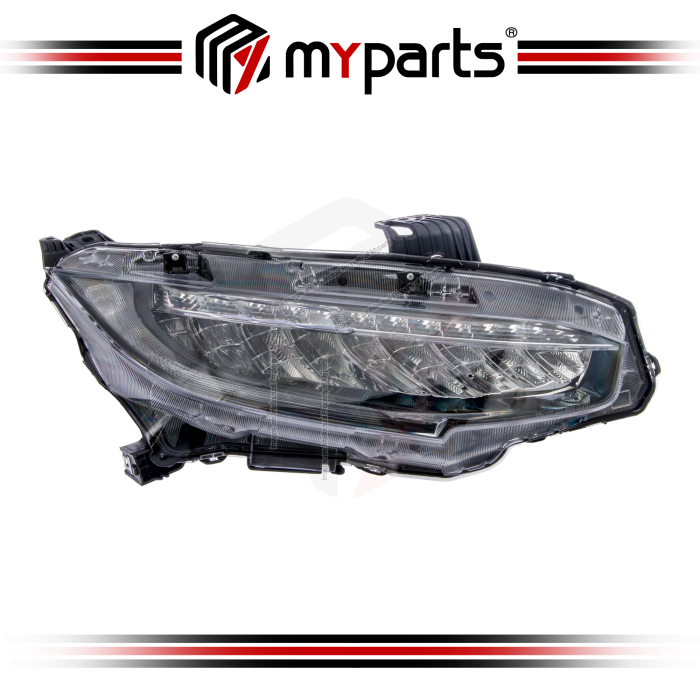 TYC Fits Honda Civic FC TEA Sedan 2016~2021 (High Spec Full LED) Headlamp Head Lamp Head Light Front | RH Right Hand (Driver Side)