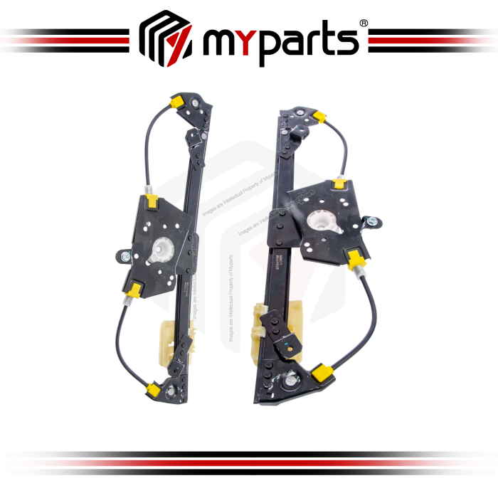 Myparts Fits Ford Ranger T6 T7 T9 2011~2022 (No Motor) Power Electric Window Gear Regulator | Set LH Left Hand Side + RH Right Hand Side