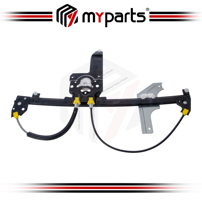 Myparts Fits Peugeot 508 W23 2011~2019 | Front (No Motor) Power Electric Window Gear Regulator | LH Left Hand (Passenger Side)