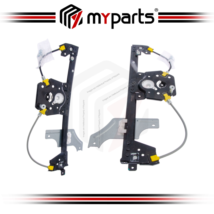 Myparts Fits Peugeot 508 W23 2011~2019 | Front (No Motor) Power Electric Window Gear Regulator | Set LH Left Hand Side + RH Right Hand Side