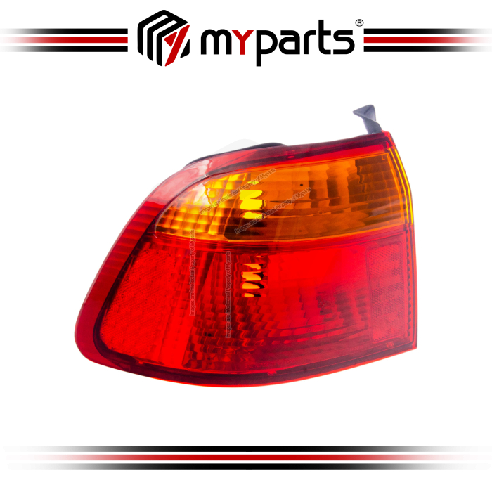 TYC Fits Honda Civic 4 Door Sedan EK 1998~2001 | Taillight Tail Light Rear Lamp | LH LHS Left Hand (Passenger Side)