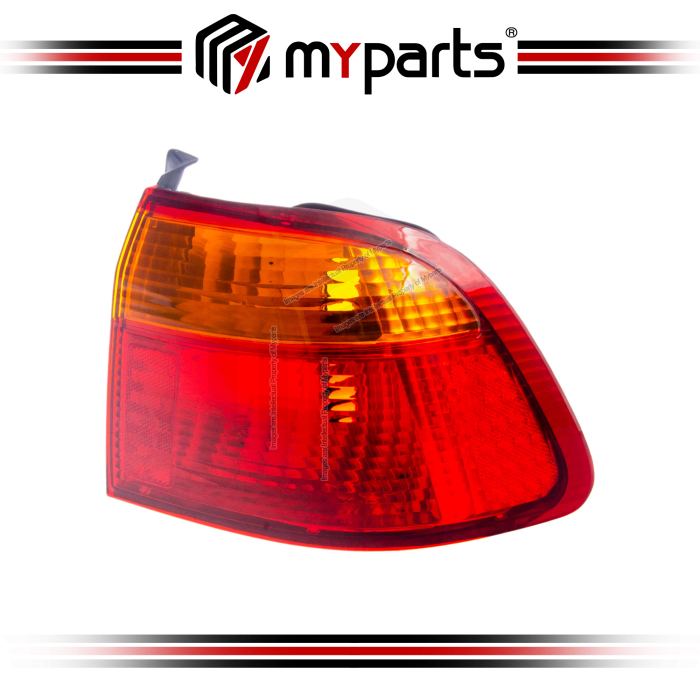 TYC Fits Honda Civic 4 Door Sedan EK 1998~2001 | Taillight Tail Light Rear Lamp | RH RHS Right Hand (Driver Side)