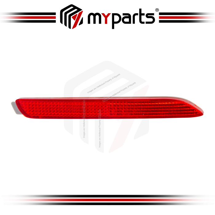 TYC Fits Lexus NX200 NX300 NX350 2014~2023 Rear Bumper Reflector Reflex Red | RH Right Hand (Driver Side)