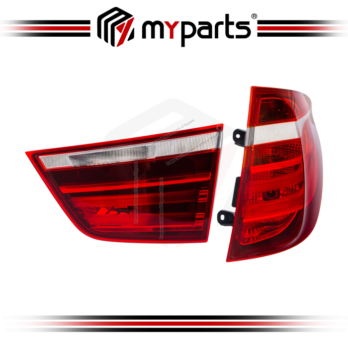 Tail Light Outer + Inner With LED (Set 2)