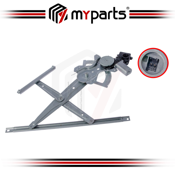 Myparts Fits Toyota Corolla Altis 2013~2019 E172 FRONT Power Window Gear Regulator Door (With Motor) | RH Right Hand (Driver Side)