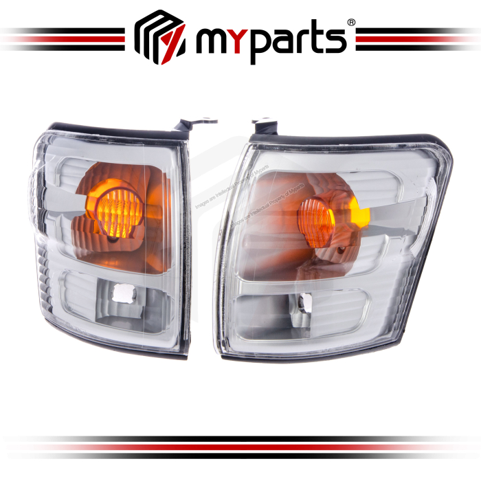 TYC Fits Toyota Hilux Ute LH140 / LN160 Series SR5 2001~2005 | Corner Light Indicator Park Lamp | Pair LH LHS Left (Passenger) + RH RHS Right (Driver)