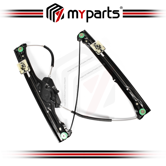 Myparts Fits BMW X4 F26 2014~2018 SUV | FRONT Electric Power Door Window Regulators (Without Motor) | RH RHS Right Hand (Driver Side)
