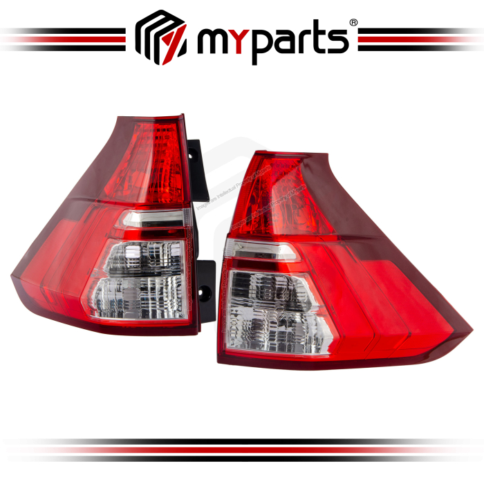 Myparts Honda CRV RM Facelift 2014 ~ 2017 Tail Lamp Tail Light TailLamp Taillight Rear Lamp | Pair LH LHS Left (Passenger) + RH RHS Right (Driver)