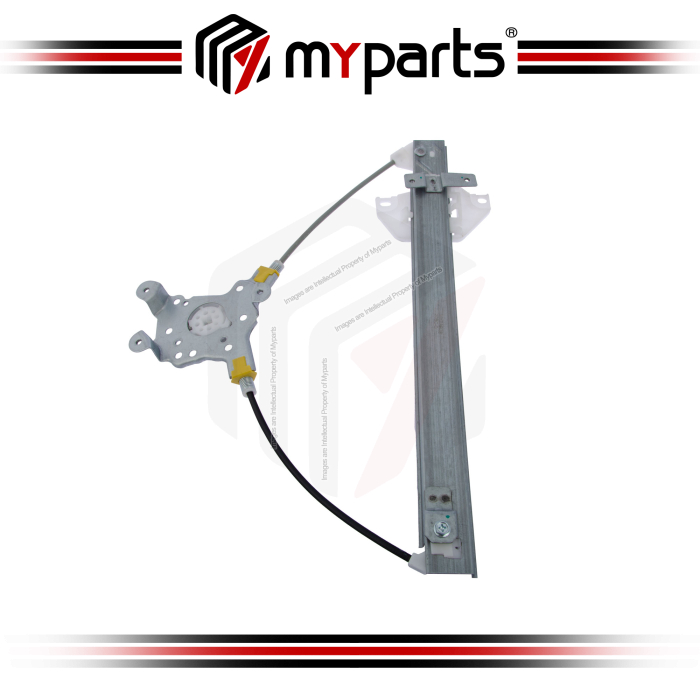 Myparts MitsubishiLancer  Evolution IV V VI | (No Motor) REAR Electric Power Window Gear Regulator Door | LH Left Hand (Passenger)