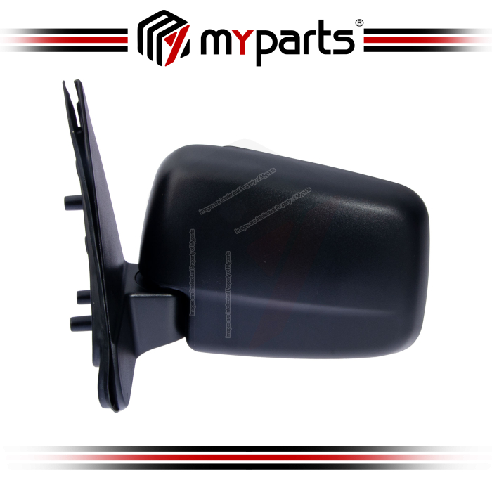 TYC Ford Ranger WL PH Series 1998~2006 Manual (Black) Side Door Mirror Rear View | LH Left Hand (Passenger)