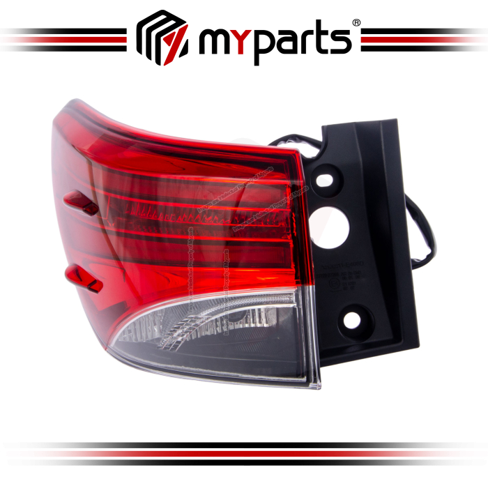 TYC Toyota Fortuner AN150 AN160 2014~2020 Tail Lamp Tail Light TailLamp Taillight Rear Lamp | LH LHS Left Hand Kiri (Passenger Side)