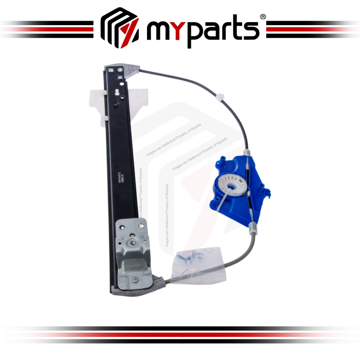Myparts Fits Audi A4 B7 2004~2008 FRONT Power Window Gear Regulator Door (No Motor) | LH Left Hand (Passenger Side)