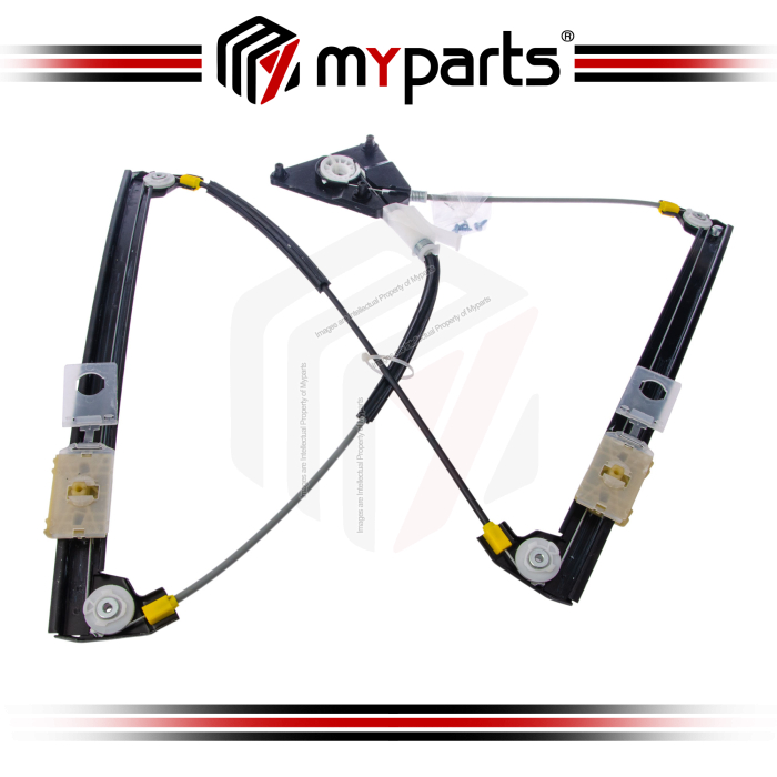 Myparts Fits Audi A3 8P 2004~2013 FRONT Power Window Gear Regulator Door (No Motor) | LH Left Hand (Passenger Side)