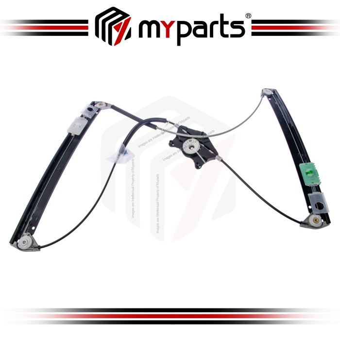 Myparts Fits Audi A6 4F 2005~2011 FRONT Power Window Gear Regulator Door (No Motor) | LH Left Hand (Passenger Side)
