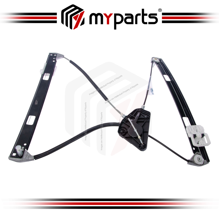 Myparts Fits Audi Q3 8U 2011~2019 FRONT Power Window Gear Regulator Door (No Motor) | LH Left Hand (Passenger Side)