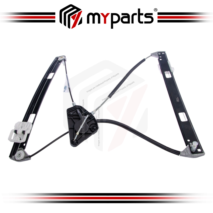 Myparts Fits Audi Q3 8U 2011~2019 FRONT Power Window Gear Regulator Door (No Motor) | RH Right Hand (Driver Side)