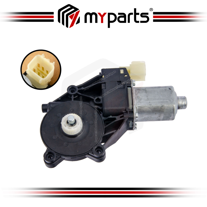 Myparts Mazda BT50 BT-50 UP UR 2011~2021 (6 Pins) FRONT Power Electric Window Gear Regulator Motor | RH Right Hand (Driver Side)