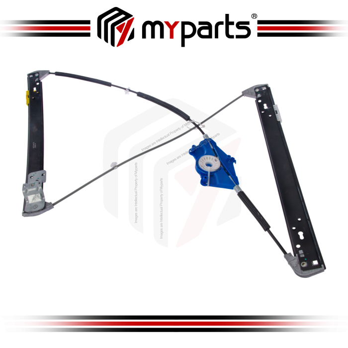 Myparts Fits Audi A4 B6 B7 2000~2008 FRONT Power Window Gear Regulator Door (No Motor) | LH Left Hand (Passenger Side)