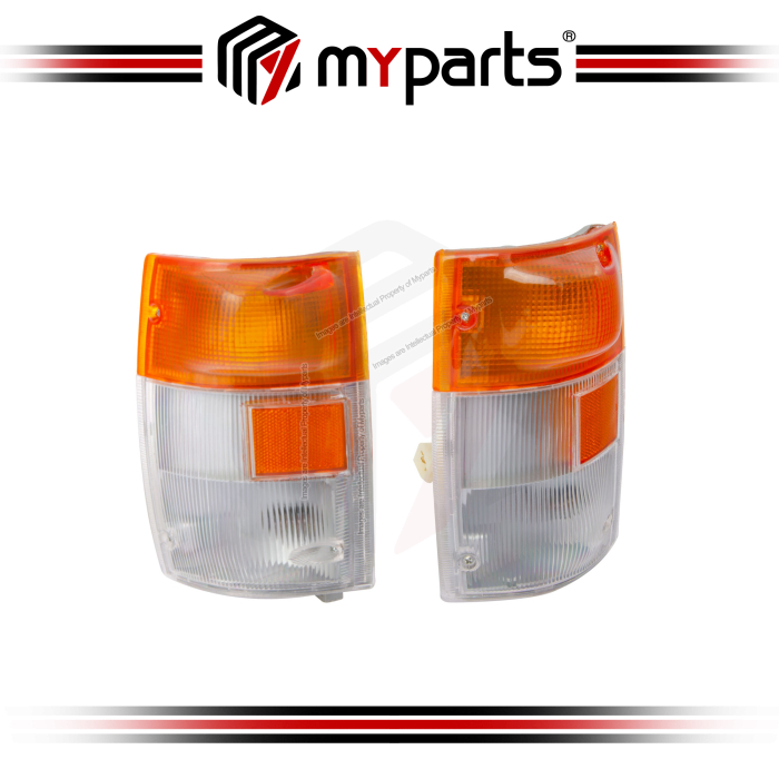 TYC Fits Isuzu Hicom NHR NKR NPR 1994~2005 Corner Lamp Parking Indicator Signal Lamp | Pair LH left Hand Side + RH Right Hand Side