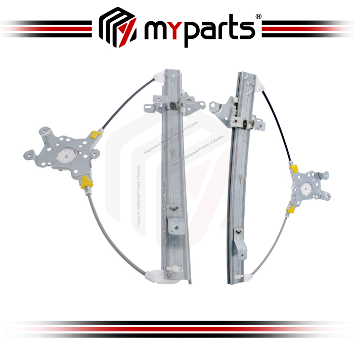 Myparts Mitsubishi Lancer CS3 2001-2007 | REAR (No Motor) Electric Power Window Gear Regulator | REAR Set LH Left Hand + RH Right Hand