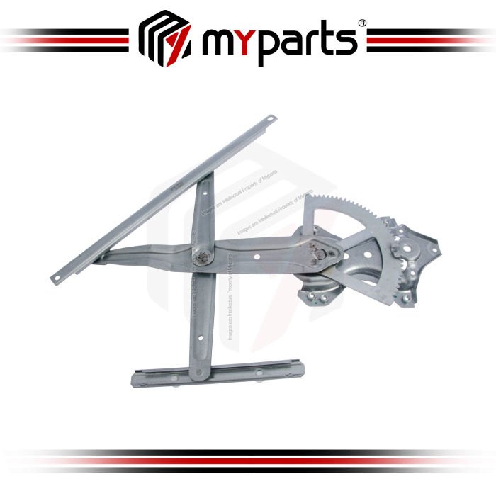 Myparts Fits Mitsubishi Outlander ZK ZL 2015~2023 Front (No Motor) Power Window Gear Regulator Door | RH Right Hand (Driver Side)