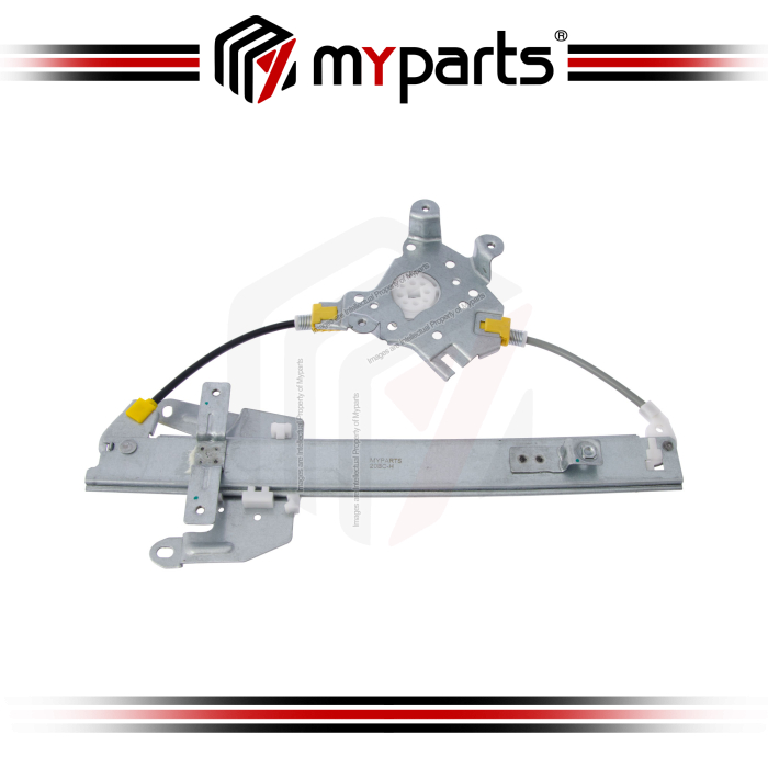 Myparts Nissan Xtrail X-Trail T30 2001~2013 | REAR (No Motor) Power Window Gear Regulator Door | LH Left Hand (Passenger Side)