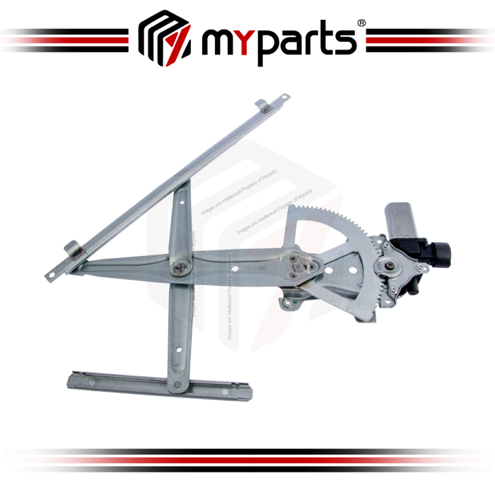 Myparts Fits Mitsubishi Lancer CJ 2008~2016 (With Motor) FRONT Power Window Gear Regulator Door | RH Right Hand (Driver Side)