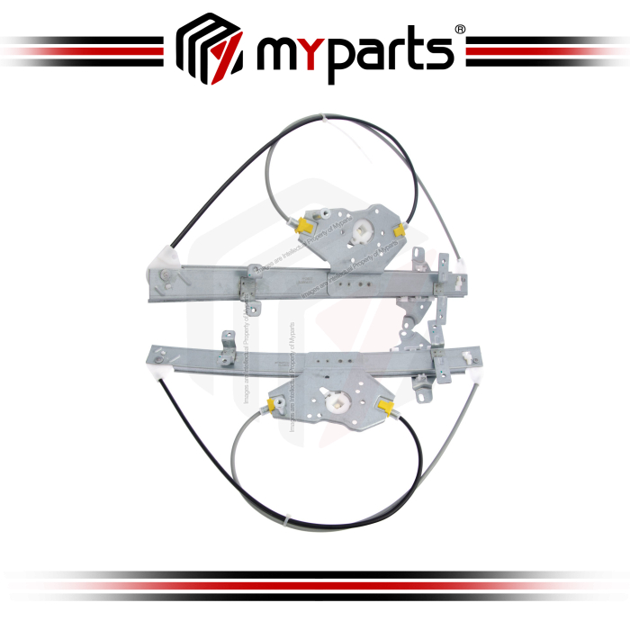 Myparts Fits Nissan Sylphy B17 2014~2017 | Front (No Motor) Power Window Gear Regulator Door | Set LH Left Hand + RH Right Hand